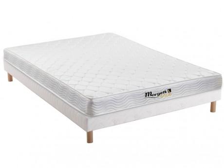 Ensemble sommier + matelas ressorts WOLKENLOS de M