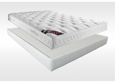 Matelas Latex Sommiers CASSANDRE DORSOLAT Dunlopil