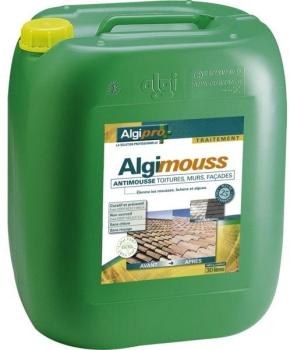 Démoussant Algimouss traitement anti-mousse bidon de Démoussant Algimouss traitement