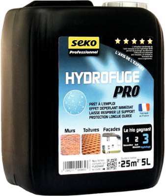 Hydrofuge Pro Seko professionnel - Bidon 5 l