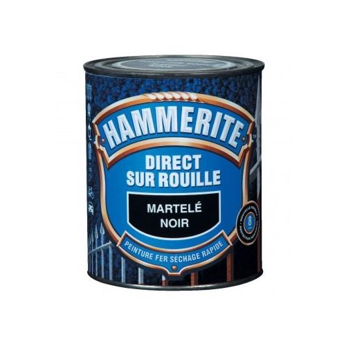 Peinture martelée Hammerite - Boîte 750 ml - Gris