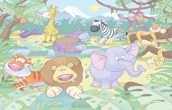 Papier Peint Bébé Jungle Papier Peint Bébé Jungle