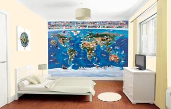 Papier Peint Carte Du Monde Papier Peint Carte Du Monde