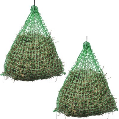 VidaXL Filet à foin 2 pcs Rond 1 x m PP