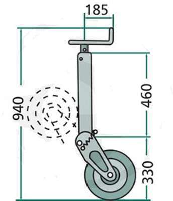 Roue jockey