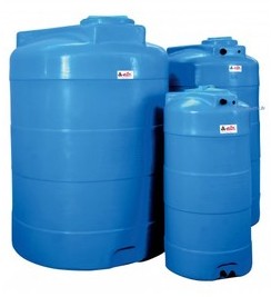 Cuve Stockage Aérienne Verticale eau pluie 300L