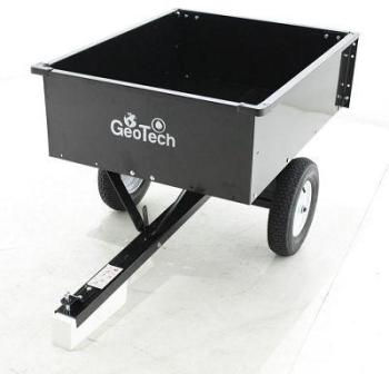 Remorque basculante pour autoportée en métal 103x8