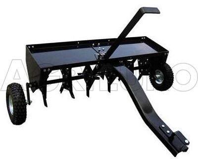 Aérateur scarificateur tracté à disques pour tracteur Aérateur scarificateur tracté