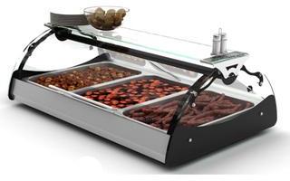 Vitrines SAYL Self Maxi Bain Marie 2 bacs GN 1/1