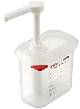 Distributeur de sauce Araven GN 1/9 transparent 1.