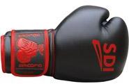 Boxe SDI Gants Multiboxe Golden Line 8 oz Noir et