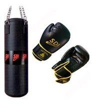 Boxe SDI Kit Sac de Boxe Plein + Gants