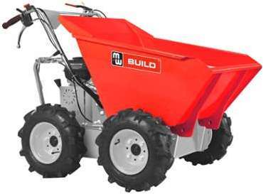 Brouette motorisée avec benne 300kg - 6.5 CV 4 vit