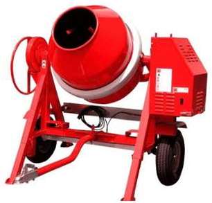 Bétonnière thermique tractable Robin 350 litres -
