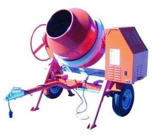 Bétonnière thermique tractable Honda 260 litres -