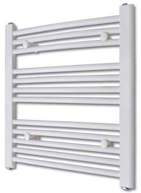 VidaXL Radiateur sèche-serviettes incurvé 600 x 76