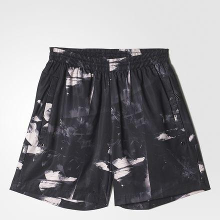 Short Allover Flower Print