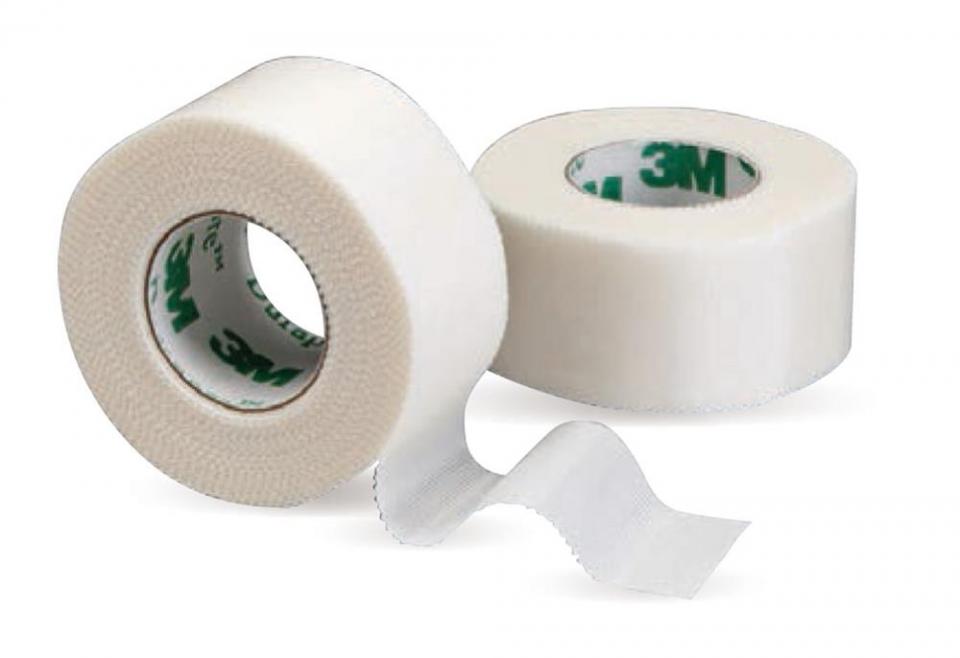 Sparadrap Tissé Blanc Durapore 3M SANTE 1,25 cm x