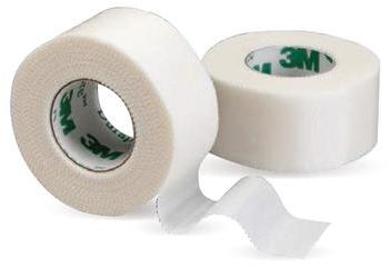 Sparadrap Tissé Blanc Durapore 3M SANTE 2,5 cm x 9