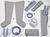 Appareil de pressotherapie Press 4 avec 2 bottes G