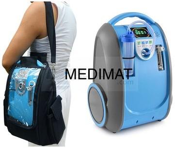 Concentrateur doxygène portable 5 litres air comp