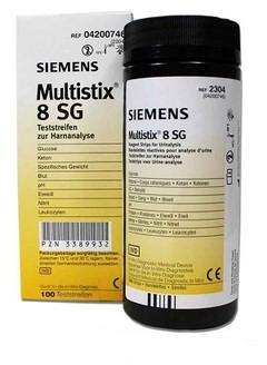 Bandelettes urinaires Multistix 8 SG SIEMENS