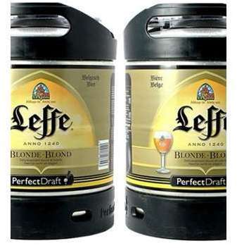 2 x Fûts 6L Leffe blonde