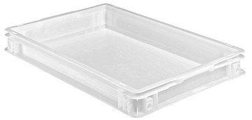 Caisse alimentaire plastique blanc 10 litres