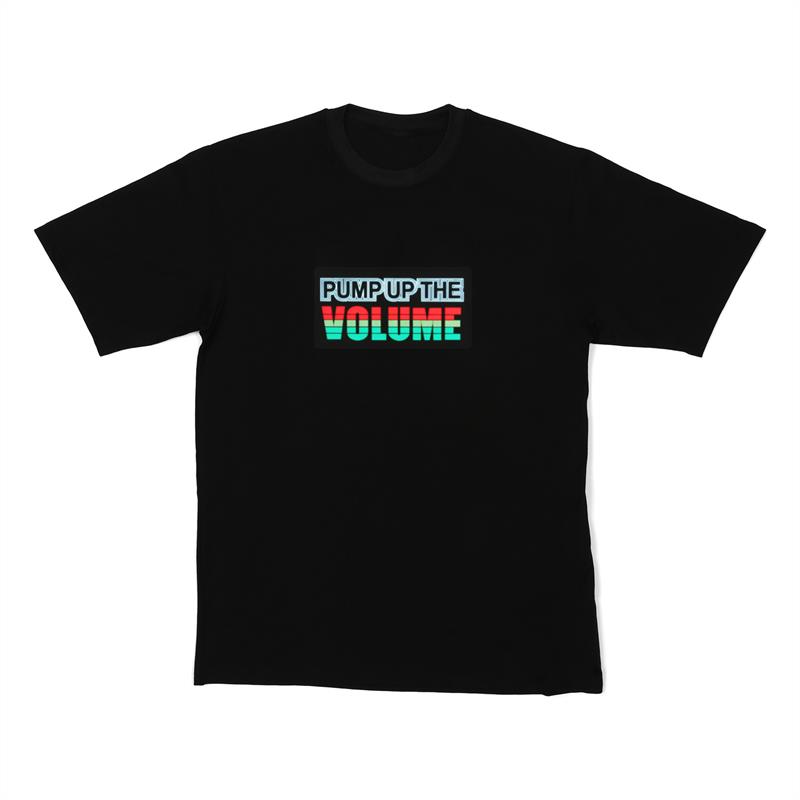 Resident DJ T-Shirt LED PUMP UP THE VOLUME Taille