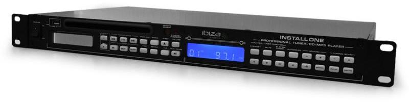Ibiza Install One Contrôleur DJ Lecteur CD USB Rad