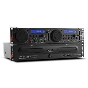 Power Dynamics PDX115 Lecteur CD Dual-DJ et Contrô
