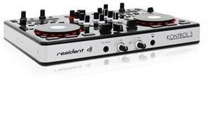 Resident DJ Kontrol 3 Contrôleur DJ USB MIDI Carte