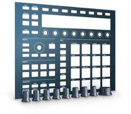 Native Instruments MASCHINE CUSTOM KIT façade Stee