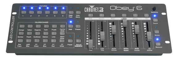 Chauvet DJ Obey6 Contrôleur de lumière DMX