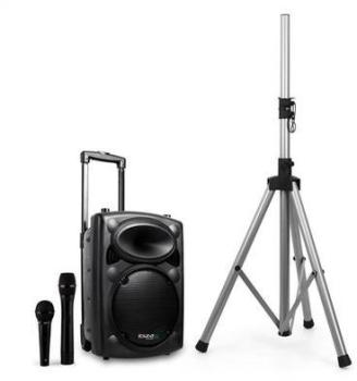 Ibiza Port8VHF-BT Set sono PA portable bluetooth U