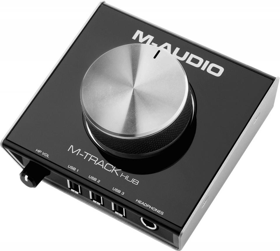 M-Audio M-Track Hub interface audio avec hub USB