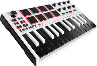 AKAI PRO MPKMINI2WH - Clavier maître usb 25 mini n