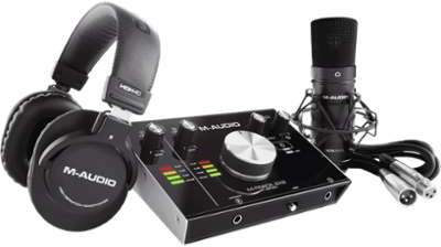 M-AUDIO MTRACK2X2VOCAL - Pack interface + micro +
