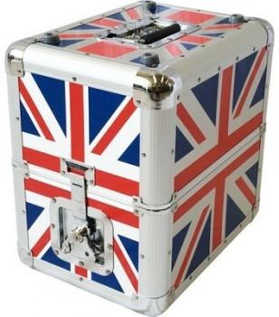 Flight case Disques 80 Vinyles Union Jack Ibiza