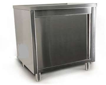 Meuble inox - 0.6 m - porte battante