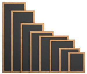 Ardoise murale teck 50 x 60 cm