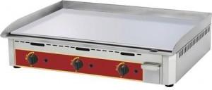 PLANCHA SNACKY - GAZ - Plancha acier lisse au chro