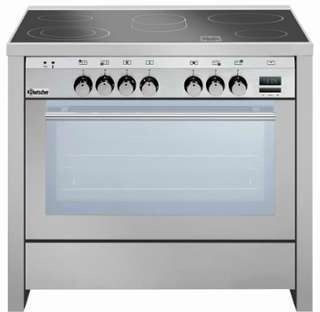 Cuisiniere vitroceramique 5 zones avec four electr