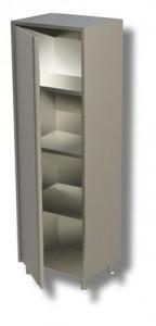 Meuble inox armoire de rangement - Porte battante