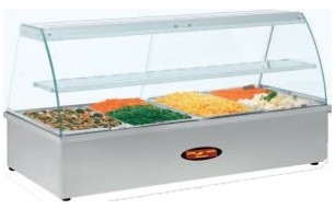 VITRINE CHAUFFANTE - BAIN MARIE - PANORAMIQUE - 4