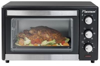 Bestron Four-grill avec rôtissoire 24 L 1500 W Noi