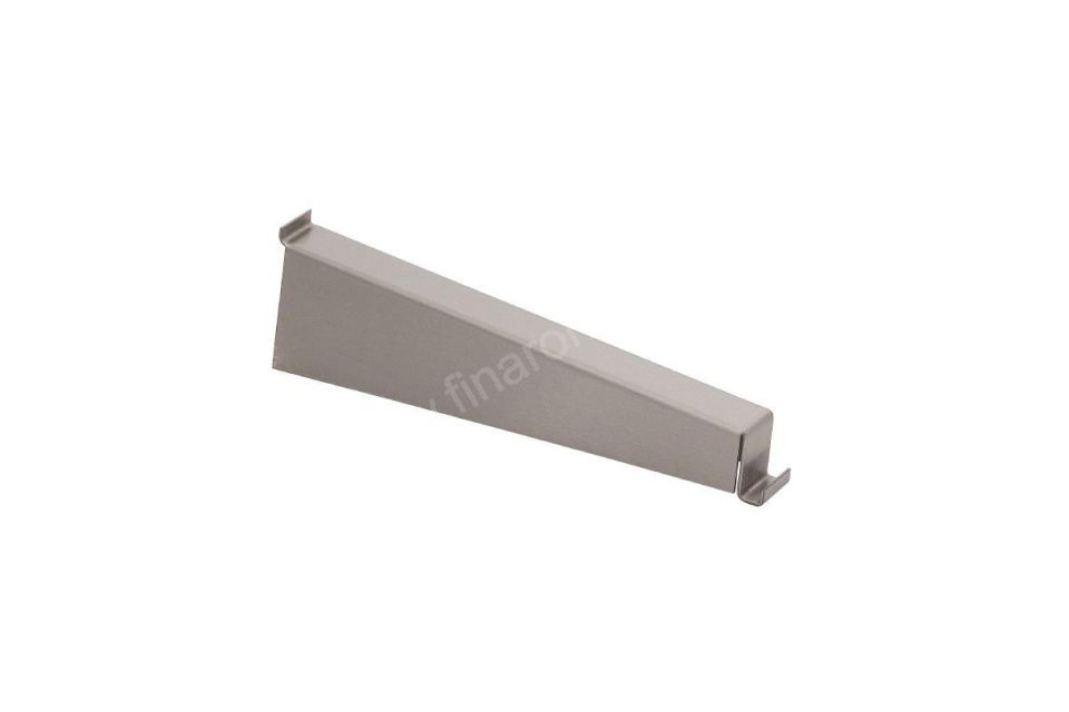 Console en inox pour étagère murale