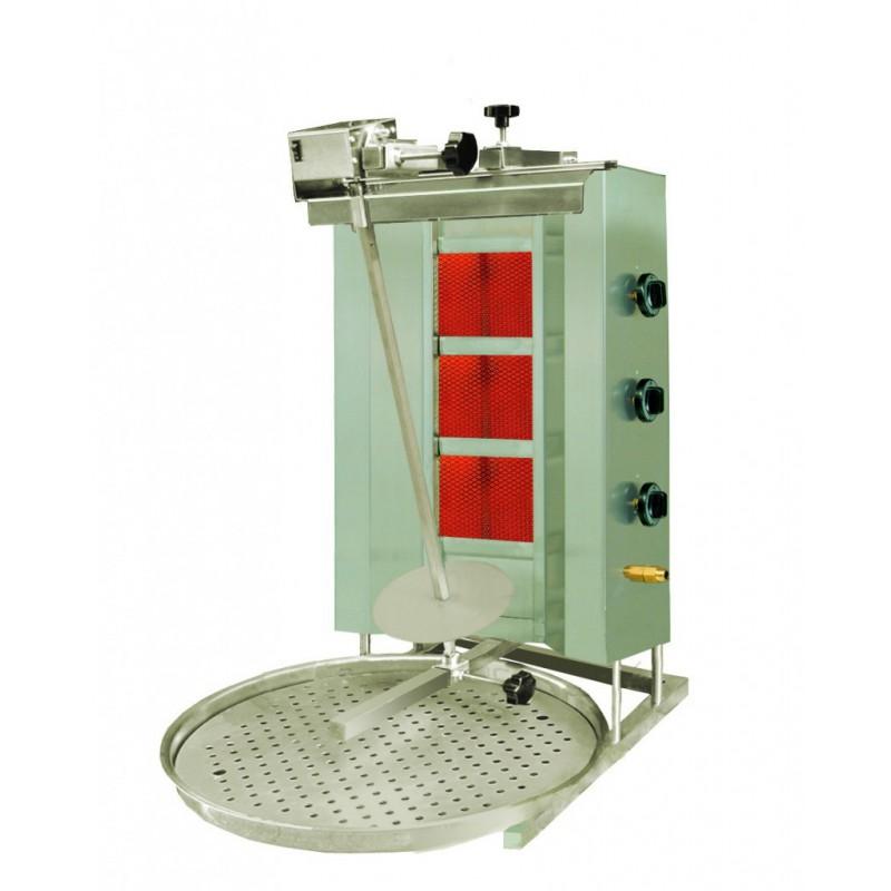 Machine Kebab à gaz 60 kg GASTROMASTRO