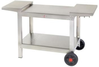 Chariot plein air tout inox pour plancha KRAMPOUZ