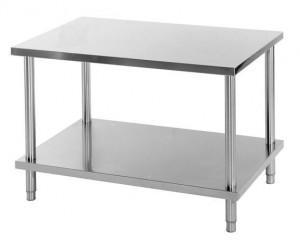 TABLE INOX 1200 x 600 - CENTRALE -STL 60-120 - Mat